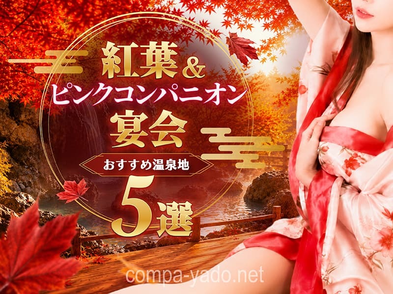宴会するコンパニオンと男性
