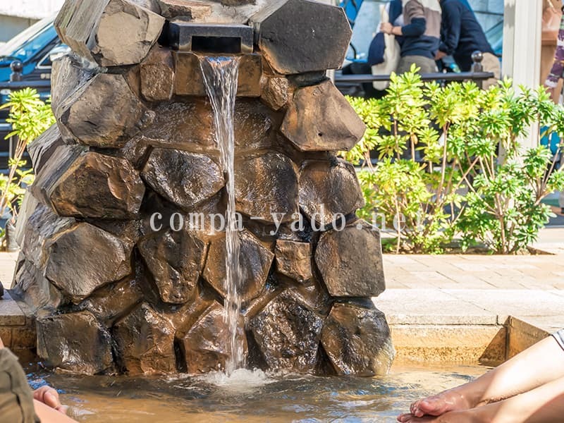 熱海温泉の足湯