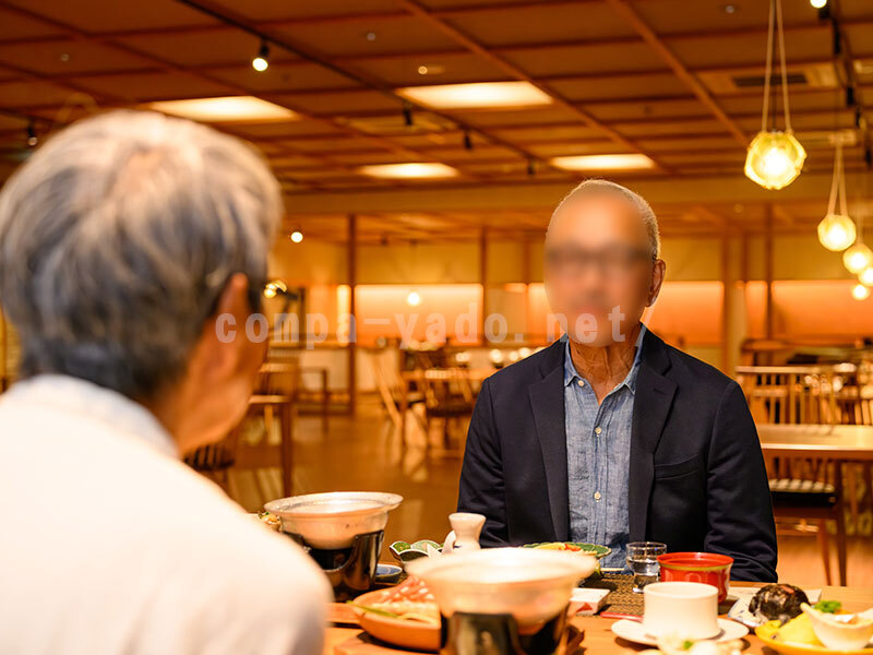 男性同士の会食