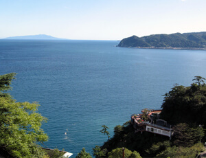 駿河湾の景色