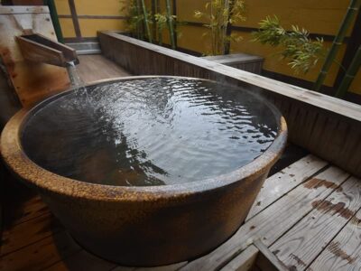 客室露天風呂