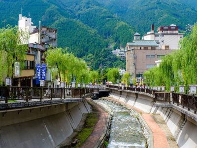 下呂温泉の眺め