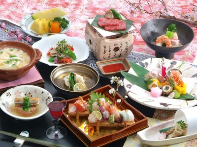 上品で鮮やかな和食会席