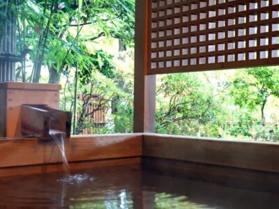 プライベート空間の貸切露天風呂