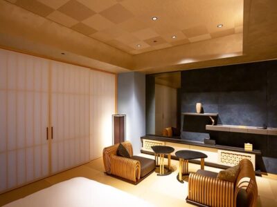 落ち着く雰囲気の和洋室