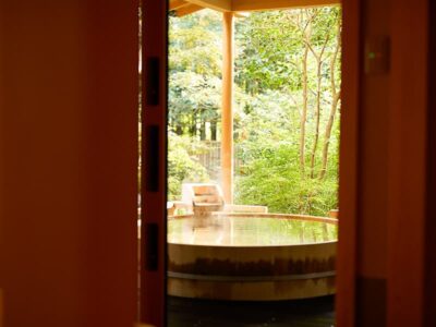 客室露天風呂