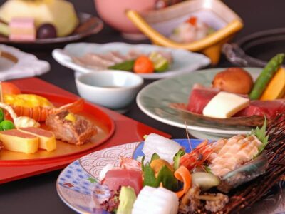 彩り豊かな和食会席