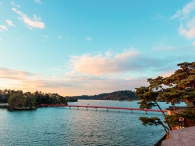 松島温泉の眺め