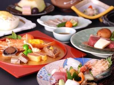 海鮮メインの会席料理