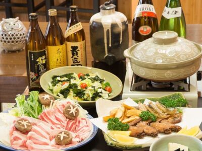 鍋料理と日本酒