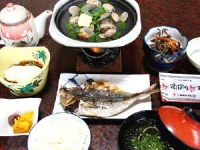 姫の湯荘の朝食