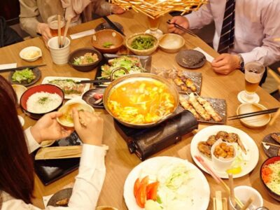 居酒屋で宴会
