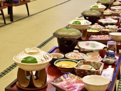 お座敷と会席料理