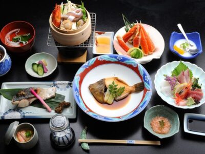 海鮮メインの会席料理