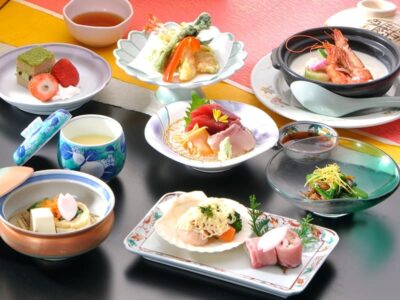 彩り豊かな和食会席