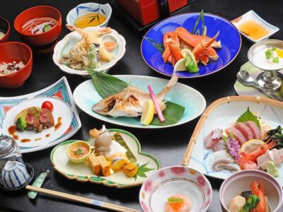 海鮮がメインの会席料理