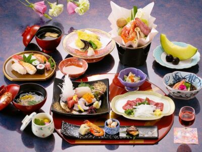 海鮮の会席料理