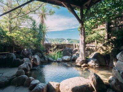 眺めの良い露天風呂