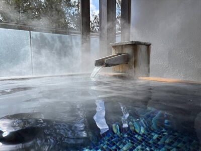 プライベート空間の露天風呂