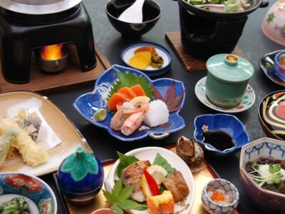 海鮮と天ぷらの和食会席