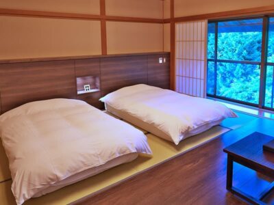 落ち着く雰囲気の和洋室