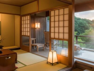 露天風呂付き客室