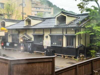 筋湯温泉の温泉街