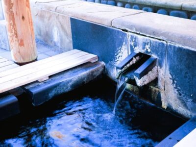 玉造温泉の足湯
