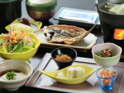 1⽇の始まりにヘルシー和朝食_さかなやアネックスホテル茜