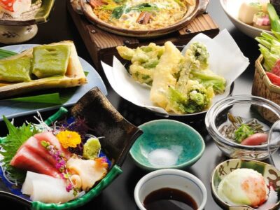 青根温泉旅館　会席料理