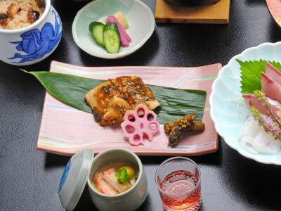 青根温泉旅館　会席料理