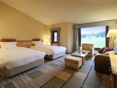 広々使えるツインルーム