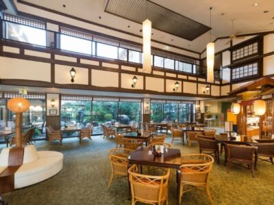 広々としたロビー