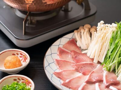 榛名湖畔宿の鍋