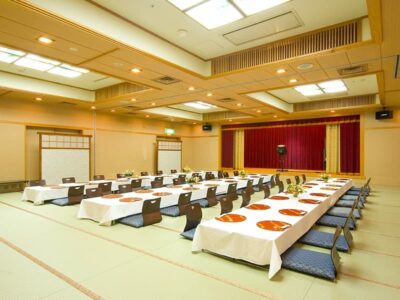 広い宴会場