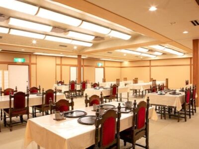 食事会場_頼朝の湯　本陣