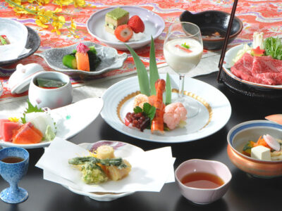 彩り豊かな会席料理
