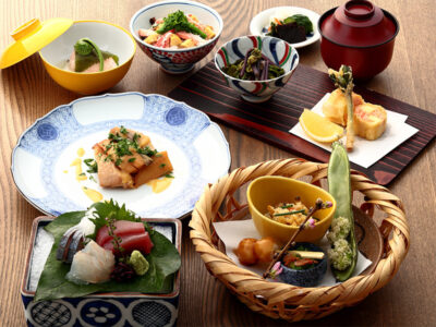 上品な和食の会席料理