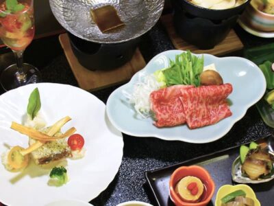 楽気ハウス　甲斐路　料理