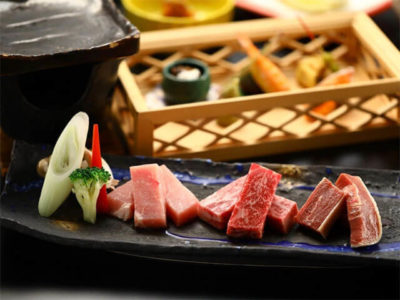 信州ブランド肉3種食べ比べ_上山田ホテル