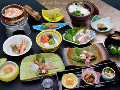 カニと海鮮の会席料理