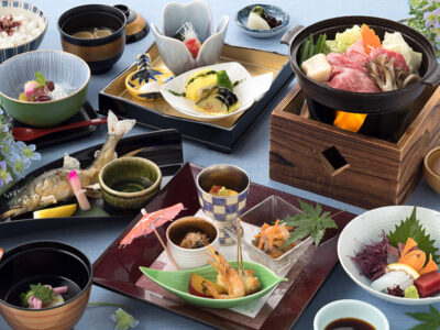 川魚の会席料理