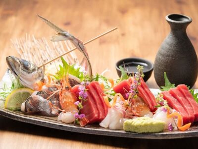 居酒屋の刺し身