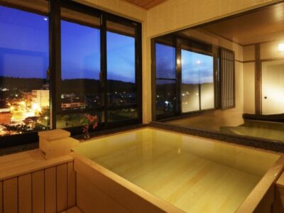 【四季邸いろは】ゆき_半露天風呂