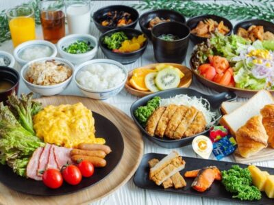 朝食バイキング