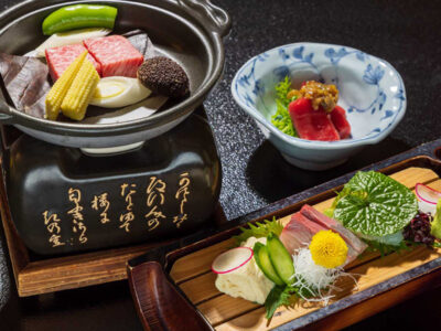 贅沢な会席料理