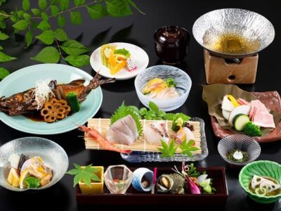 夏の会席料理_のとじ荘