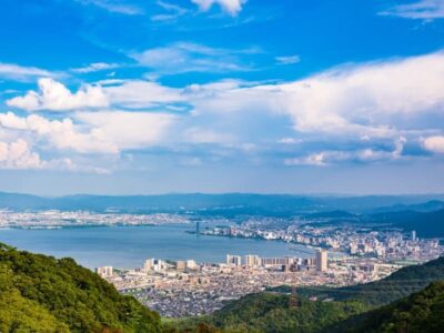 琵琶湖の風景