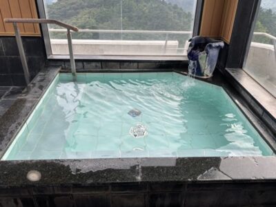 琵琶湖の見える展望風呂