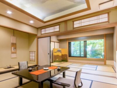 鬼怒川パークホテルズ　木心亭　石造り露天風呂付き客室